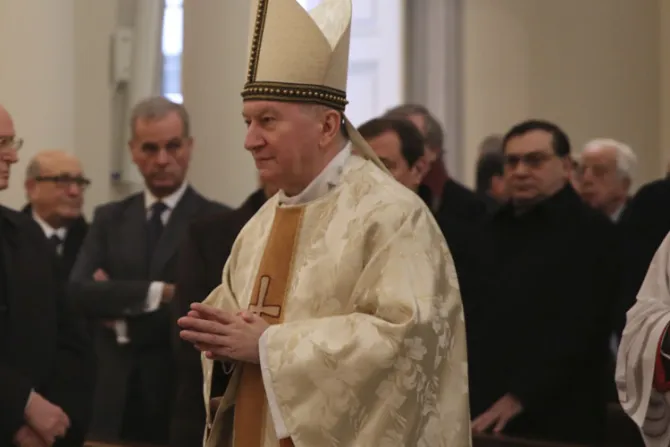 La santidad es el anuncio de esperanza para el mundo, dice Cardenal Parolin