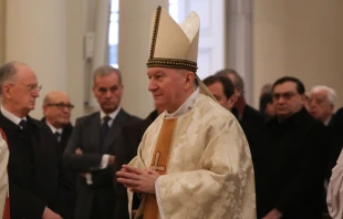 Cardenal Pietro Parolin. Cru00e9dito: Bohumil Petrik / ACI Prensa 