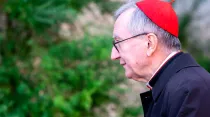 El Cardenal Pietro Parolin. Foto: Daniel Ibáñez / ACI Prensa