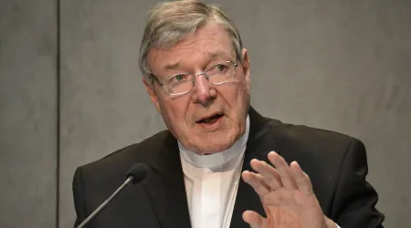 Cardenal Pell: El Papa sin duda se pronunciará  ante riesgo de cisma en Alemania