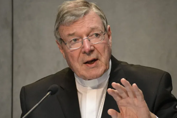Cardenal Pell: El Papa sin duda se pronunciará  ante riesgo de cisma en Alemania
