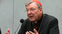 El Cardenal Pell. Foto: ACI Prensa