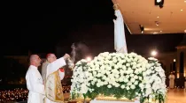 El Cardenal Pietro Parolin celebrando la Misa en Fátima / Foto: Facebook Santuario de Fátima