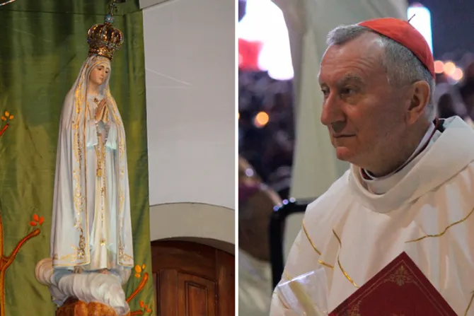 El Corazón de la Madre vencerá a la guerra, dice Cardenal Parolin en Santuario de Fátima