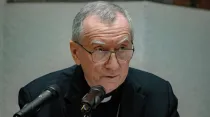 Secretario de Estado Vaticano, Cardenal Pietro Parolin. Foto: Daniel Ibáñez / ACI Prensa