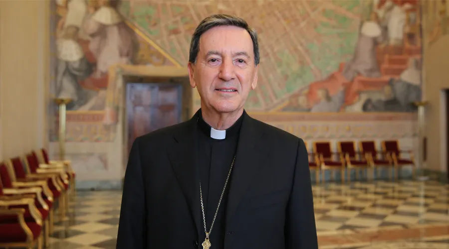 El Cardenal Rubén Salazar. Créditos: Daniel Ibáñez / ACI Prensa