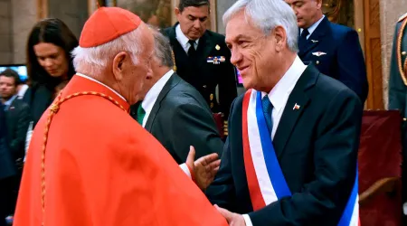 La felicidad de Chile depende del esfuerzo de todos, dice Cardenal al nuevo presidente