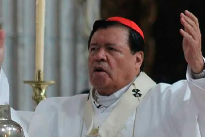 México: Cardenal pide rezar por víctimas de terremoto y huracanes