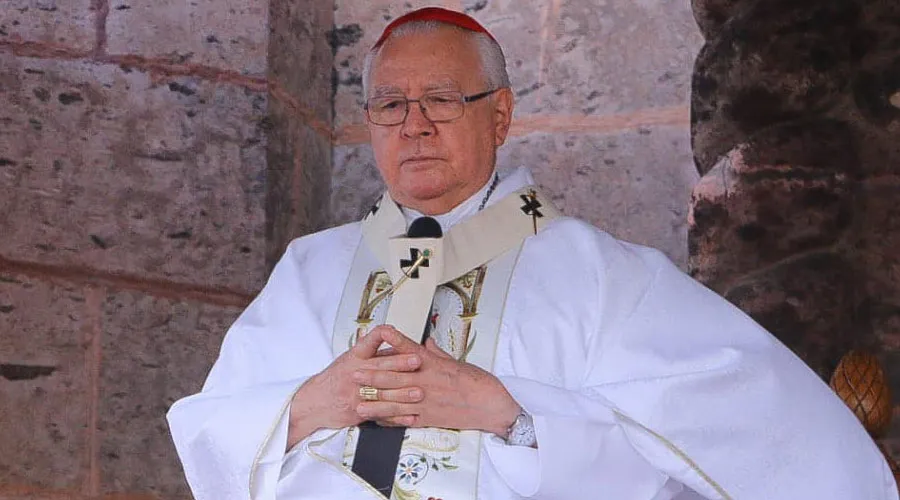 Cardenal Francisco Robles Ortega. Crédito: Prensa Arzobispado de Guadalajara