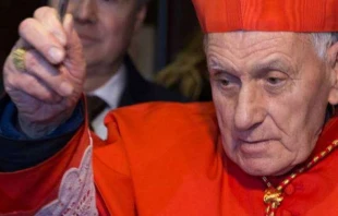 Cardenal Ernest Simoni. Cru00e9dito: Daniel Ibu00e1u00f1ez / ACI 