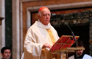 Cardenal Alberto Suu00e1rez Inda. Foto: Daniel Ibu00e1u00f1ez / ACI Prensa 