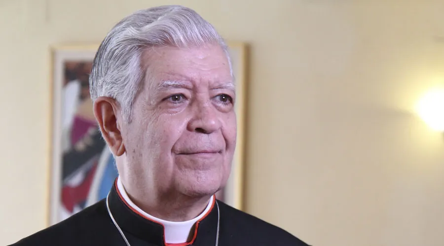 Cardenal Jorge Urosa. Foto Petrik Bohumil / ACI