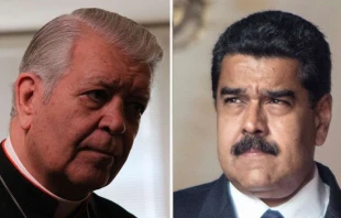 Cardenal Jorge Urosa. Cru00e9dito: Petrik Bohumil (ACI) / Nicolu00e1s Maduro. Foto: Flickr Eneas de Troya - Wikipedia (CC BY-SA 2.0) 