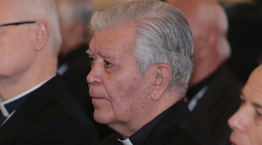 Cardenal Jorge Urosa. Foto: Eduardo Berdejo / ACI Prensa
