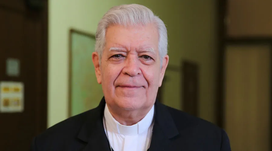 Cardenal Jorge Urosa. Foto Daniel Ibáñez (ACI Prensa)
