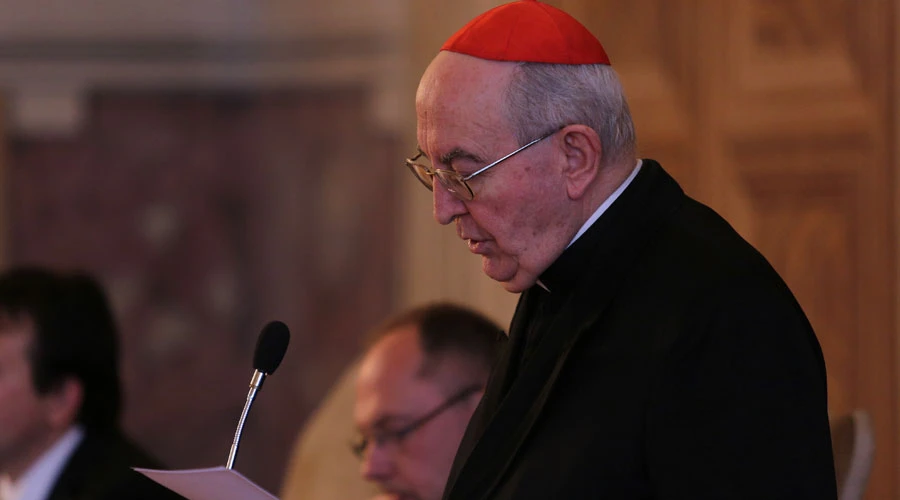 Cardenal Agostino Vallini. Foto: Daniel Ibáñez (ACI Prensa)?w=200&h=150