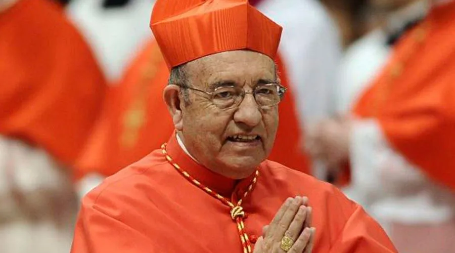 Cardenal Eduardo Vela Chiriboga. Crédito: Vatican Media