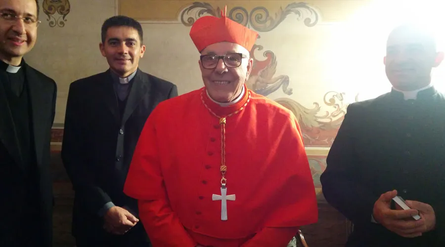Cardenal Luis Héctor Villalba. Foto: Marta Jiménez / ACI Prensa.?w=200&h=150