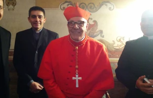 Cardenal Luis Hu00e9ctor Villalba. Foto: Marta Jimu00e9nez / ACI Prensa. 