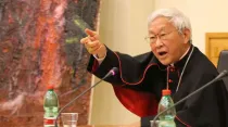 Cardenal Joseph Zen Ze-kiun. Crédito: Bohumil Petrik / ACI Prensa