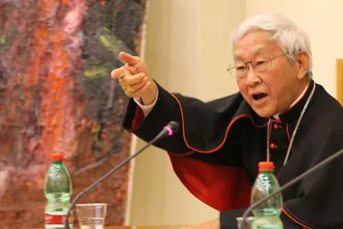 Cardenal Zen critica ley de seguridad aprobada por China: "Hong Kong será otro Tiananmen"