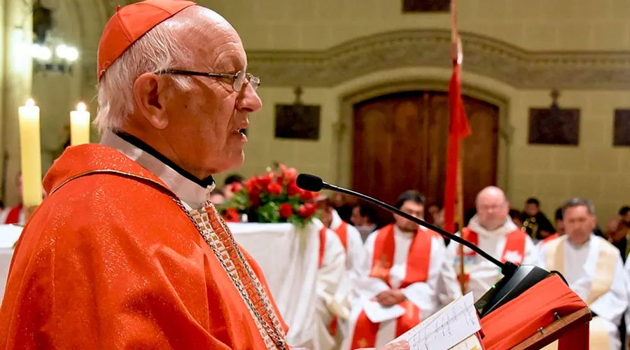 Cardenal Ricardo Ezzati / Crédito: Comunicaciones Arzobispado de Santiago de Chile