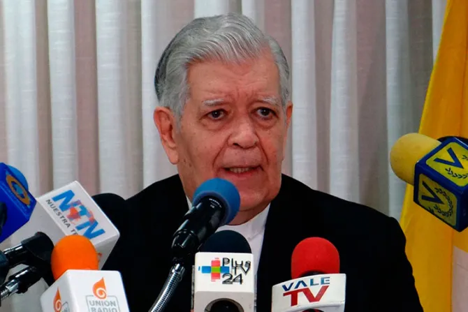 Cardenal Urosa: Gobierno de Venezuela no escucha al Papa ni a los obispos
