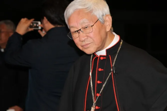 El Cardenal Zen es hospitalizado tras regresar del funeral de Benedicto XVI