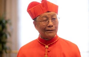 Cardenal Lazzaro You Heung-Sik.Cru00e9dito: Daniel Ibu00e1u00f1ez/ACI Prensa 