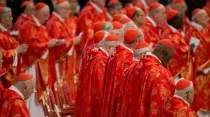 Cardenales en el Vaticano. Foto: ACI Prensa