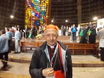 Cardenal Angelo Bagnasco, Arzobispo de Gu00e9nova y Presidente del Episcopado Italiano en la Catedral de Ru00edo (foto ACI Prensa)