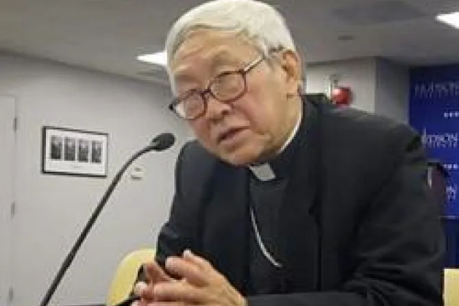 Cardenal Zen: Vaticano debe ser más estricto con China
