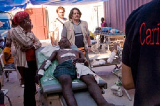 Caritas recauda 65 millones de dólares para Haití