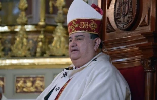 Mons. Carlos Garfias Merlos. Cru00e9dito: Arquidiu00f3cesis de Morelia. 