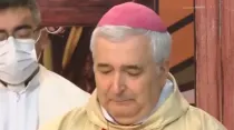 Mons. Carlos Alberto Sánchez. Crédito: Youtube Arzobispado de Tucumán 