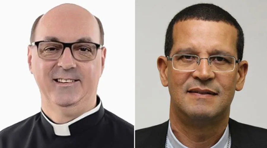 Mons. Carlos José de Oliveira y Mons. José Eudes Campos do Nascimento. Fotos: CNBB