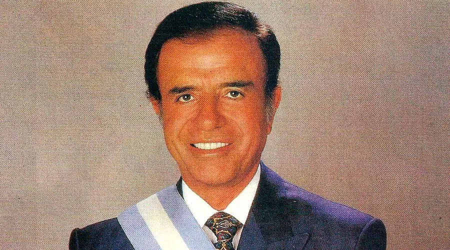 Carlos Saúl Menem, expresidente de Argentina. Dominio público