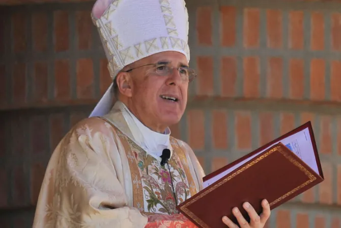 Arzobispo pide llevar “la caricia de Dios” a los hombres para lograr su conversión