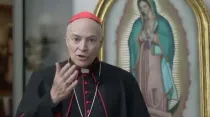 Cardenal Carlos Aguiar Retes. Foto: Twitter / @ArzobispoAguiar.