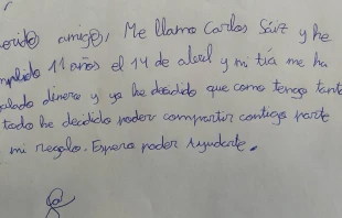 Cru00e9dito: Twitter Cu00e1rtias Diocesana de Valladolid.  