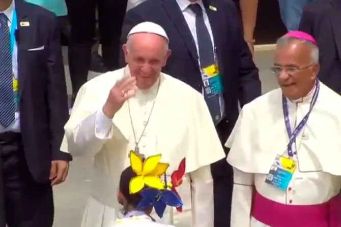 El Papa Francisco llegó a Cartagena, la última etapa de su visita a Colombia