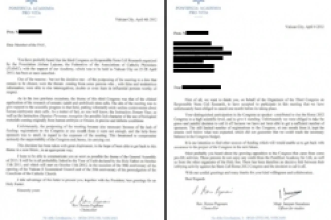 Pontificia Academia para la Vida da dos versiones tras cancelación de polémico congreso sobre células estaminales