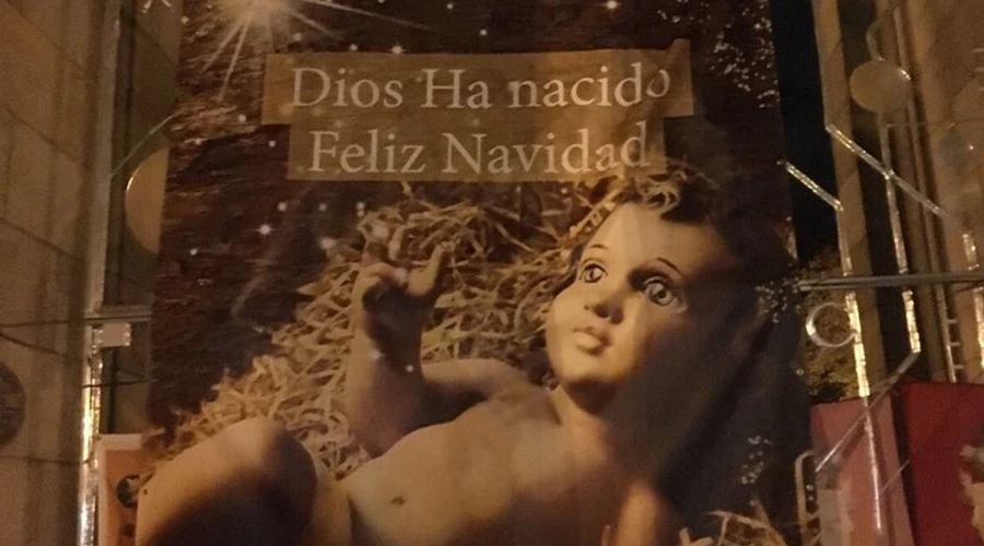 Cartel Felicitación de la Navidad. Foto: Twitter. ?w=200&h=150