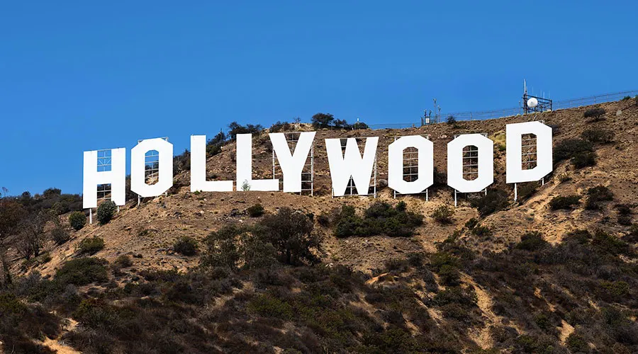 Característico cartel de Hollywood. Foto: Thomas Wolf, www.foto-tw.de / Wikimedia Commons / CC BY-SA 3.0.