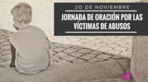 Cartel de la Jornada de Oraciu00f3n por las Vu00edctimas de Abusos. Foto: CEE. 