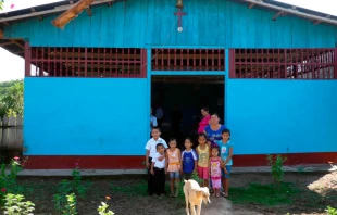 Una de las capillas en Shamboyacu, Picota (Peru00fa). Foto: Diu00f3cesis de Cu00f3rdoba.  
