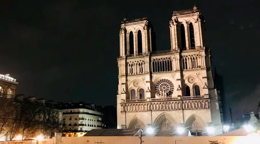 Catedral de Notre Dame. Crédito: Facebook Cathédrale Notre-Dame de Paris