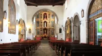 Interior de la Catedral de Tlaxcala. Crédito: Cortesía Diócesis de Tlaxcala