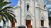Catedral de Arntofagasta antes de los ataques. Crédito: 