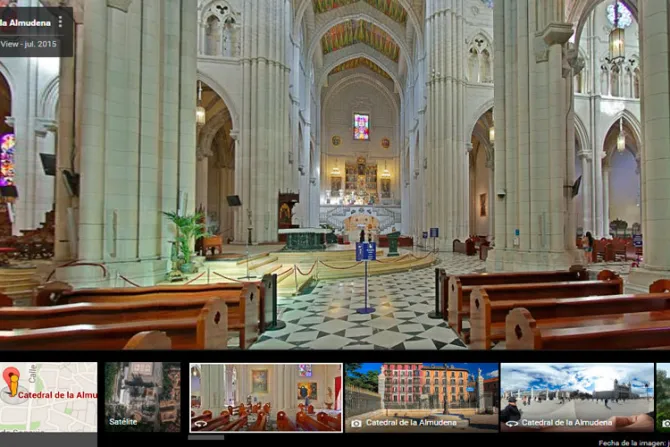 ¿Quieres visitar la catedral de la Almudena?